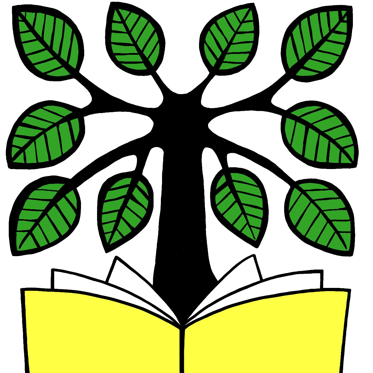 Logo des Büchereifreundeskreises der Gemeinde- und Schulbücherei Büchen.